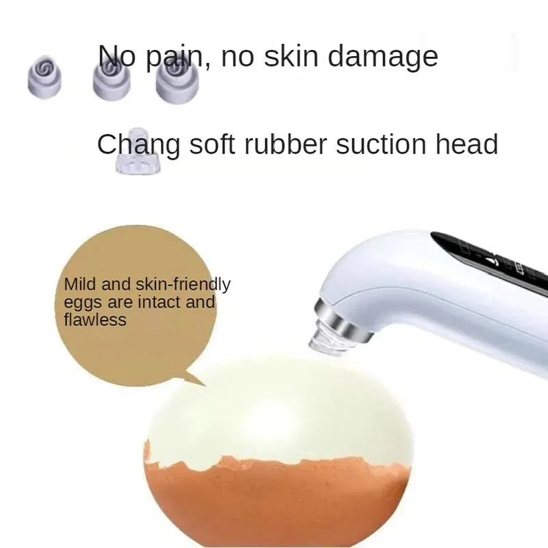

Multi-functional Electric 3 Gears Adjustable Visibility Small Bubble Blackhead Remover Facial Cleaning Portable Skin Care Tool