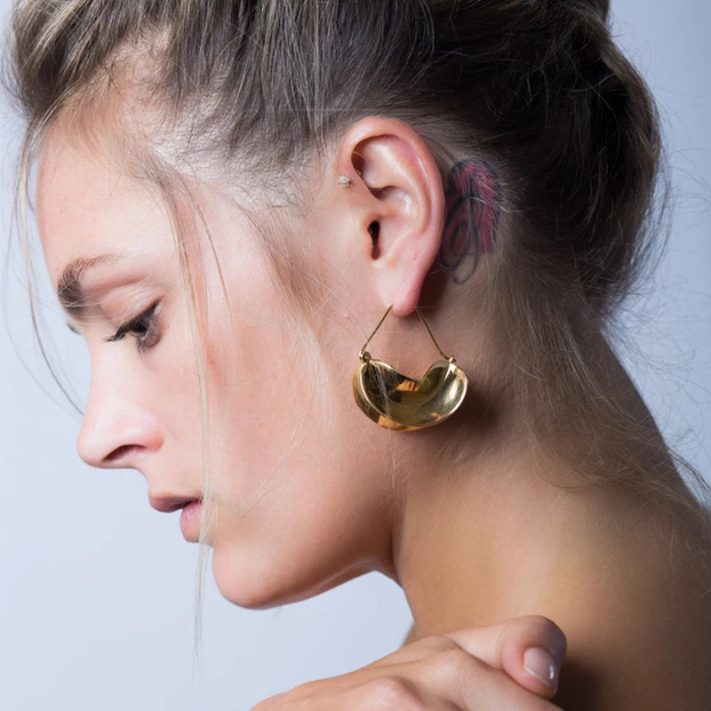 Дизайнерские серьги в виде карамболы Celin ювелирные изделия модели Саудовской