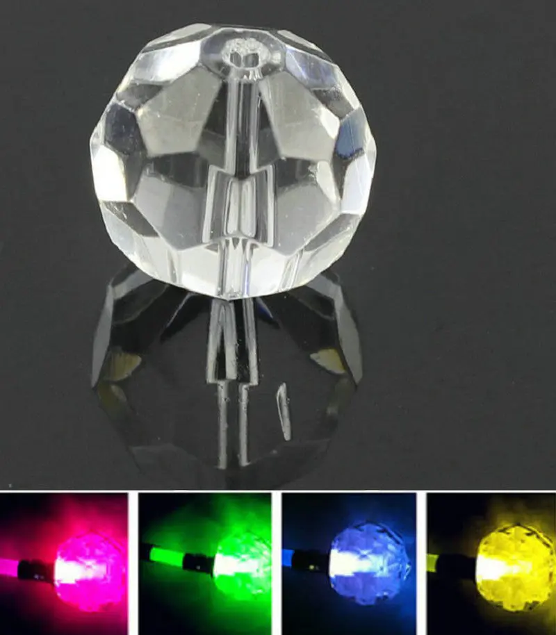 200 шт. 18 мм ананас светодиодный волоконно-оптический Хрустальный Светильник