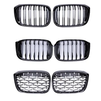 car plastic front bumper grill mesh racing middle grill center vertical bar 2011 2021 for bmw x3 x4 g01 g02 x3m x4m f25 f26