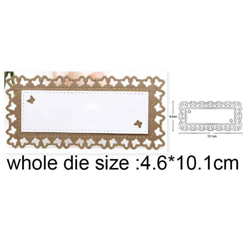 

AILIDA Metal cutting dies cut die mold Print Butterfly Frame Scrapbooking dies paper craft knife mould blade punch stencils dies