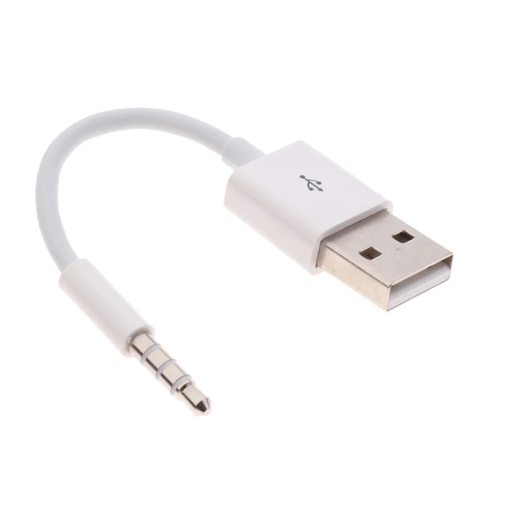 Для iPod Shuffle 3/4/5/6/7 аудиоразъем для USB 2 0 зарядный Дата кабель Белый импортный