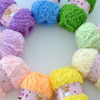 soft smooth high quality yarn for baby hand knitting colorful wool yarn crochet sweater blanket hat scarf socks diy needlework