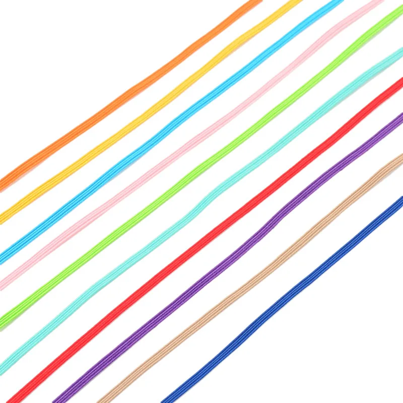 Эластичная лента 1 ярд 3 мм эластичная канатная Резиновая ручная работа швейные