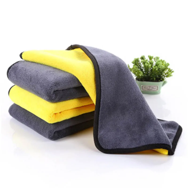 

30x30CM Car Wash Microfiber Towel Auto Cleaning Drying Cloth Polyester External Accessories For Toyota LADA MG Nissan Honda Ford