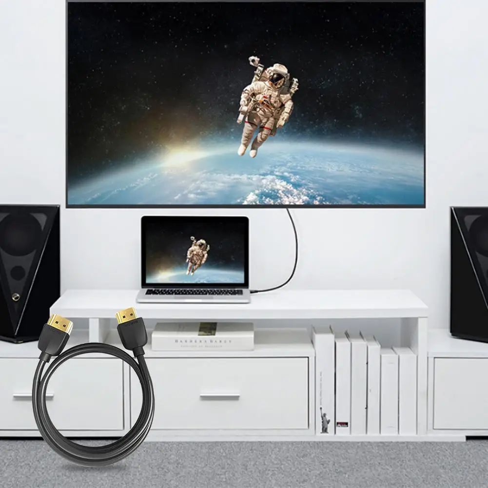 HDMI HD кабель 2 0 4K мягкий 3D видео удлинение расширенное подключение к компьютеру ТВ