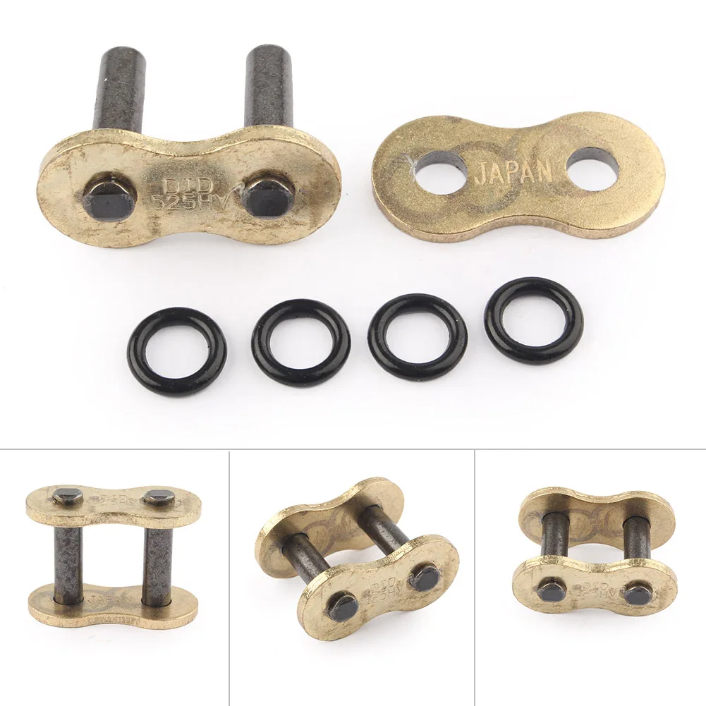 

For Suzuki GSXR1000 GSXR 1000 2001-2010 525 Chains Rivet Connecting Link O-ring New