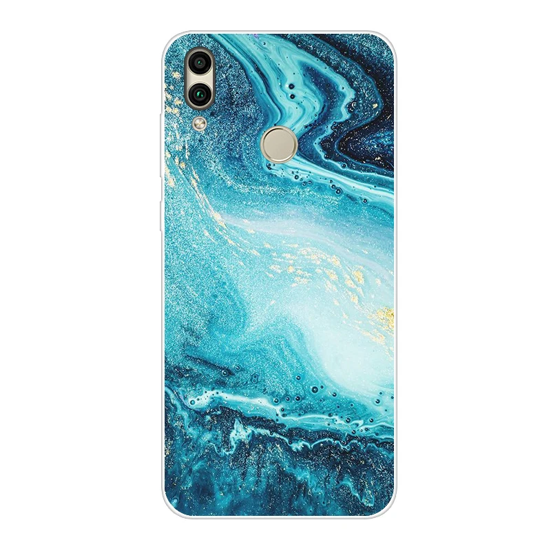 Чехол для Honor 8C чехол Huawei 8 C противоударный защитный телефона силиконовый из ТПУ 6
