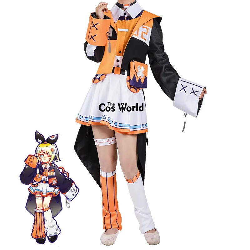 Preise Vocaloid Cassis Orange Kagamine Len Kagamine Rin Uniform Outfit Anime Cosplay Kostüme