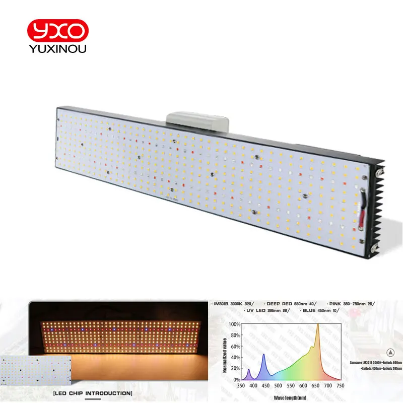 240W 480W dimmable commercial plant light 301b lm301h full spectrum hydroponic growlight led grow light