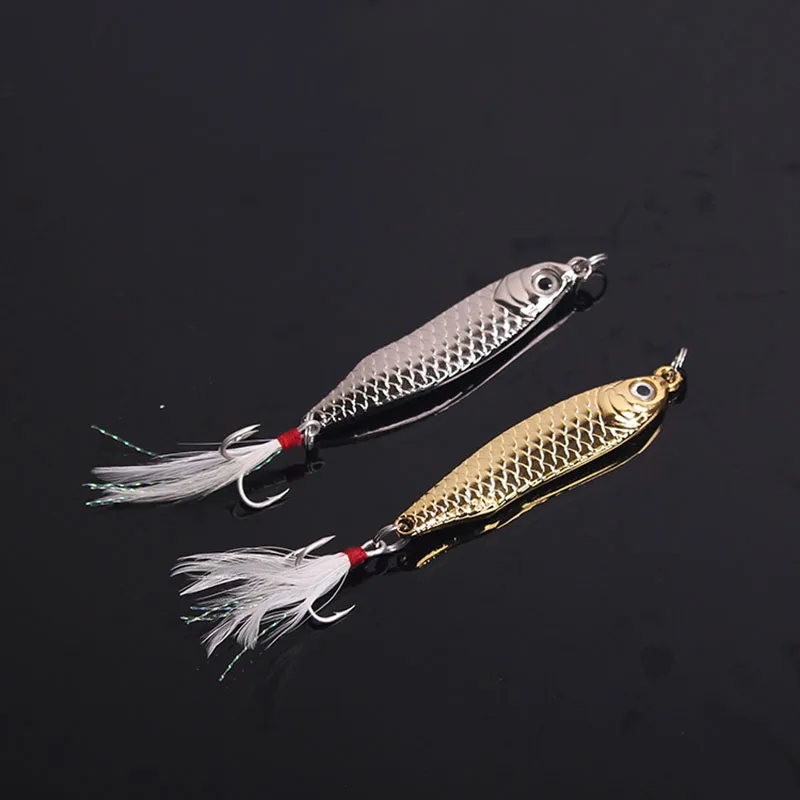 3D глаза анти коррозия бионическая приманка для ловли рыбы твердая 15 г 20 золотого