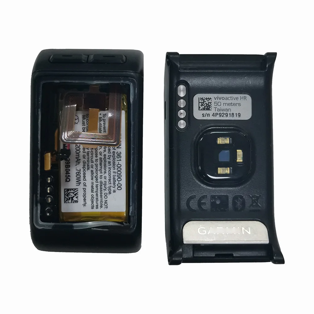 Задняя крышка для GARMIN Vivoactive HR Крышка корпуса с литий-ионной батареей 361-00090-00