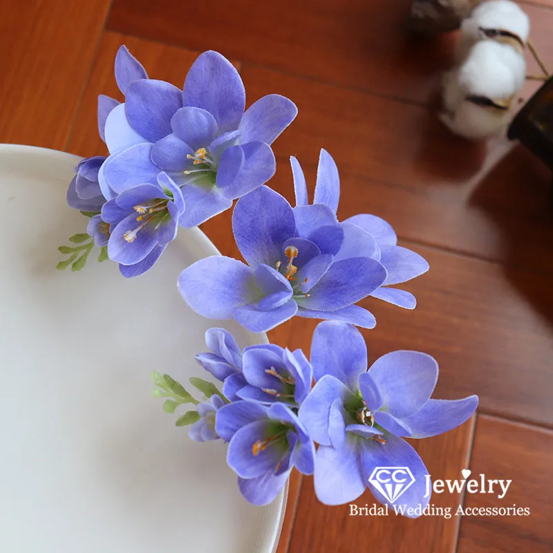 

CC шпильки для волос для отпуска свадебный аксессуар для женщин обручальный головной убор для подружек невесты ювелирные изделия 3 шт. шпиль...