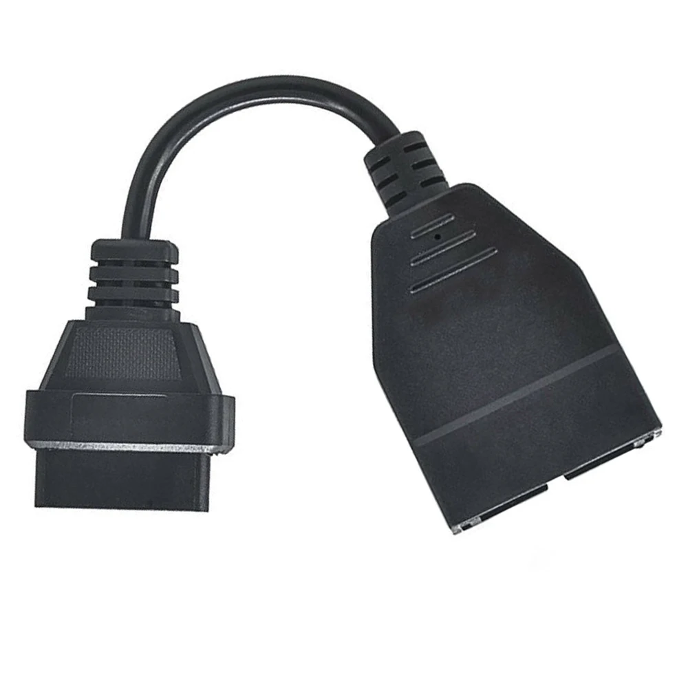Черные автозапчасти 12 Pin OBD1 в 16 для gam OBD2 адаптер-кабель диагностического сканера |