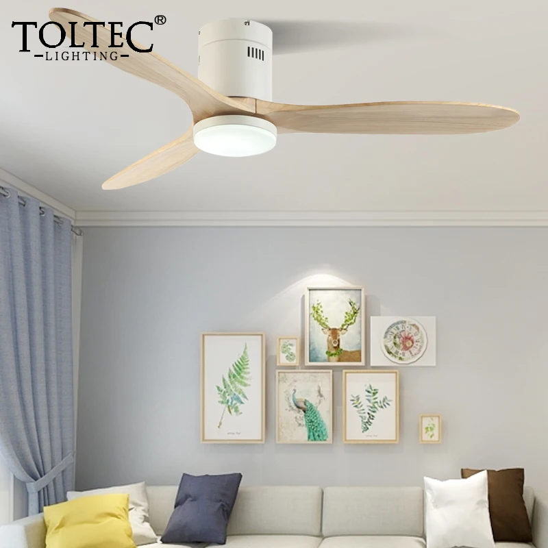 

52 inch modern low floor led ceiling fan with remote control roof lighting fan fashion decorate ceiling fans for home ventilador