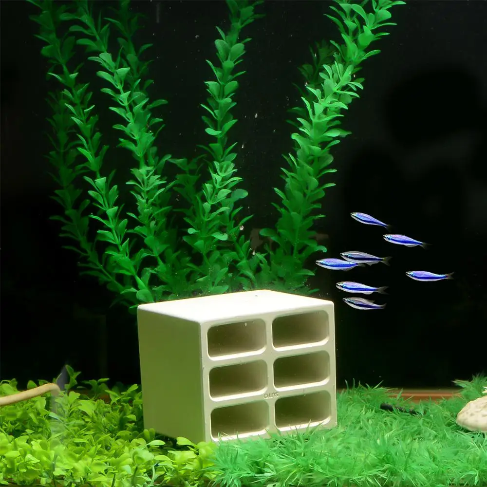 Саим шесть отверстий для аквариума украшения кирпичные отверстия лепка