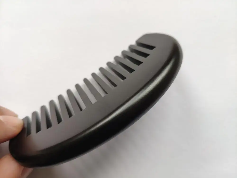 1 шт. натуральный персиковый деревянный мелкозубый лунный гребень женский Уход