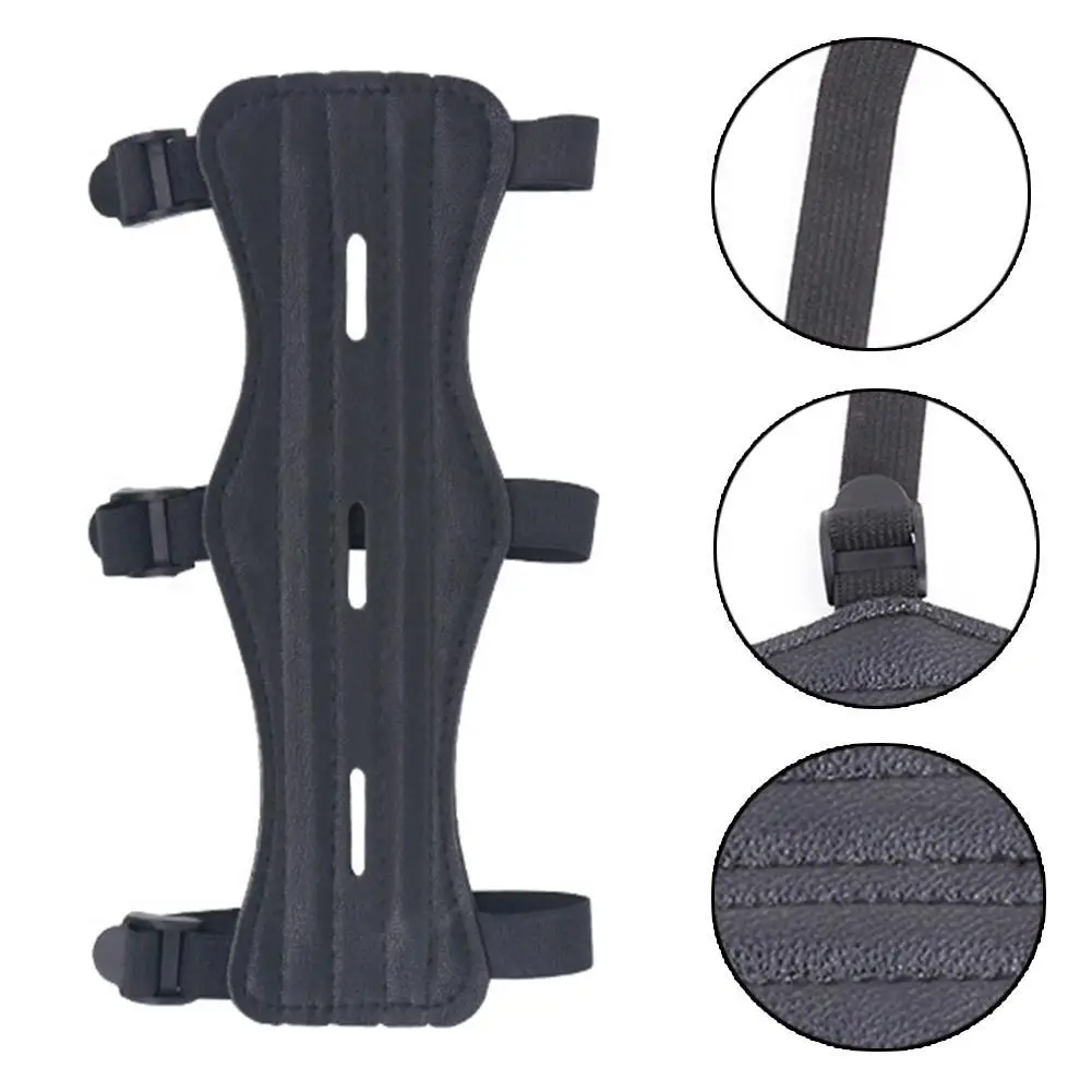 

1Pcs Archery Equipment Arm Guard Protection Forearm Adjustable Safe Shooting Training Protector Accessories Hunting Bow Arr C1Y8