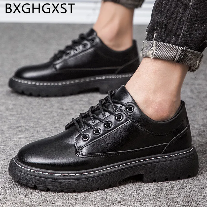 

Оксфорды для мужчин; Коллекция 2021 года; Деловые модельные модные черные мужские туфли; Кожаные роскошные Брендовые мужские туфли; Повседнев...