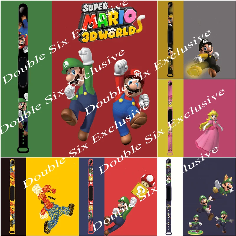 

mario led watch mariobro electronic watch cartoon digital electronic waterproof LED watch children's toy Christmas gift
