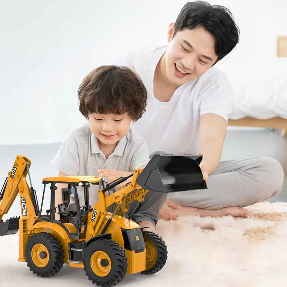 1/20 RC Excavator Tractor 2.4Ghz 11Channels Truck Trator Engineering Car Radio Control Remote Controlled Toys for Boys Kids Gift enlarge