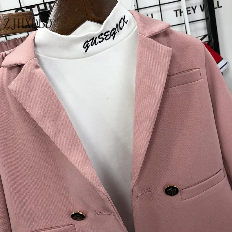 Детский блейзер из 2 предметов Школьный костюм для мальчиков свадебные костюмы