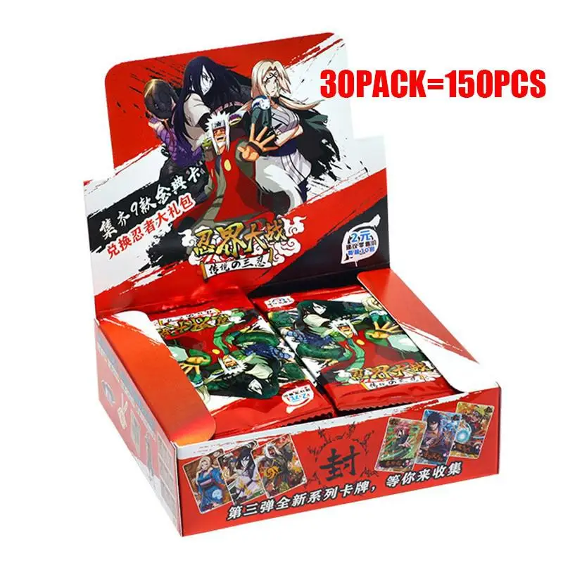 Narutoe Deluxe Edition Аниме фигурки героев карты собирать удзумаки персонажи коллекция