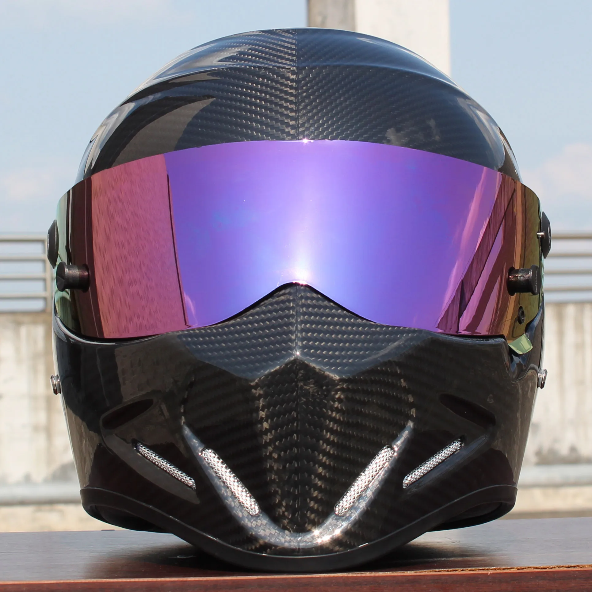 Профессиональный мотоциклетный шлем ATV-4 карбоновый для картов автомобиль