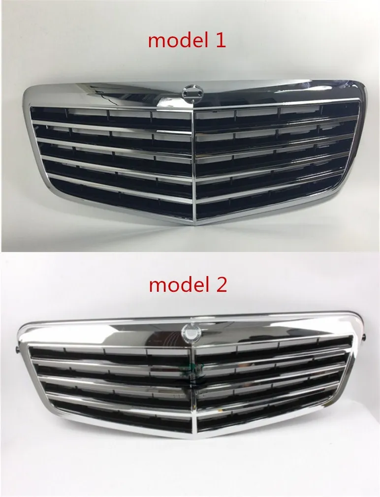 EOsuns Решетка переднего бампера для Mercedes-Benz E class W211 E200 E220 E240 E260 E280 E300 E320 2006-2008