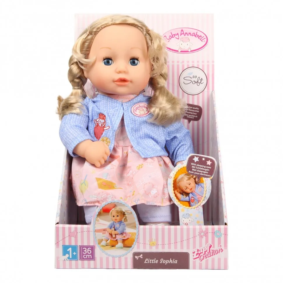 Кукла Zapf Creation Baby Annabell Маленькая София 702970 | Игрушки и хобби