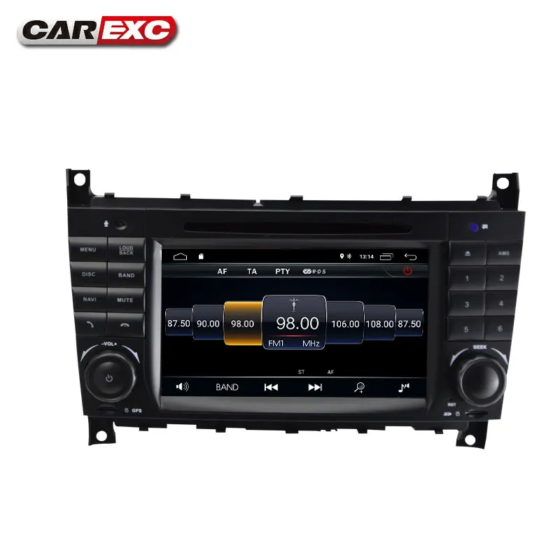 2 Din Android 9 0 автомобильный DVD GPS Мультимедиа для Mercedes Benz W203 W209 W219 A Class A160 C C180 C200 CLK200 Radio