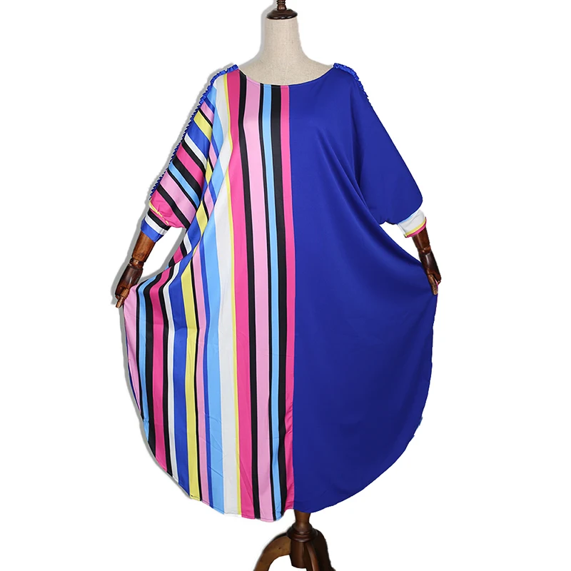 Женское длинное платье H & D с принтом в африканском стиле для лета модель 2020|african