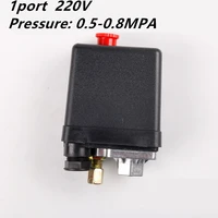 1 phase 220 240v 5 8kgs 15a 175psi 12bar air compressor pressure switch control valve 3phase 380v 20a