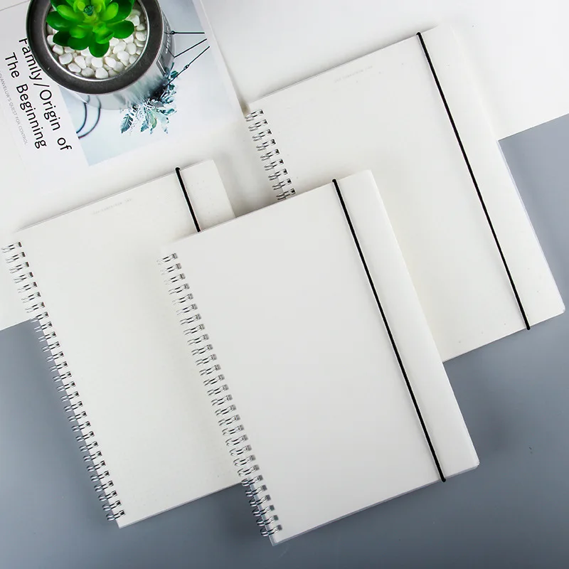 B5Spiral book coil notebook To Do мелкая миллиметровая бумага в горошек дневник блокнот для