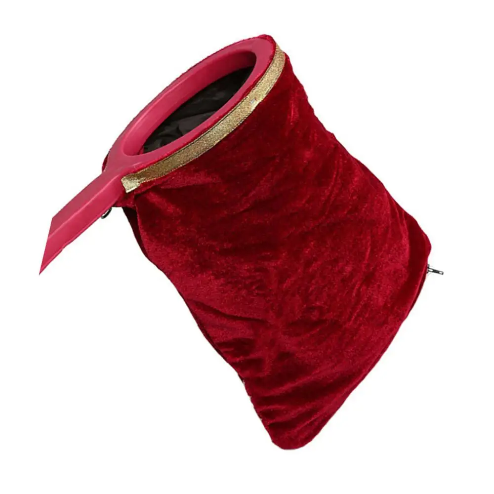Bolsa de magia vac&iacute;a para trucos de mago, herramienta de juego, cambio de figura, accesorio de escenario-5