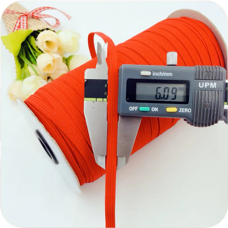 Эластичные ленты 6 мм яркие белые черные блестящие из спандекса швейная