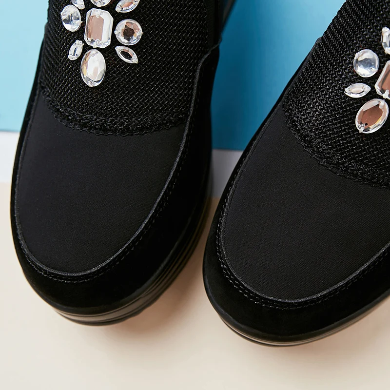 Сникерсы женские уличная спортивная обувь на воздушной подушке молнии мягкие