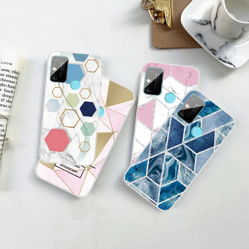 

Anti-knock Transparent Marble TPU Phone Case For Huawei Honor 4A 4C 4X 5A 5C 5X 6A 6X 7A 7C 7X Clear Silicone Soft Back Cover