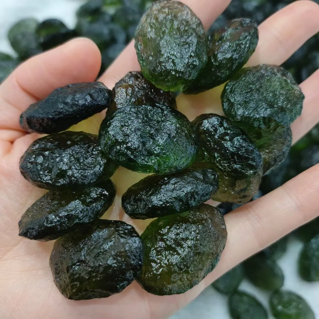 6 26 г натуральный чешский метеоритный ударопрочный камень Moldavite Хрустальный