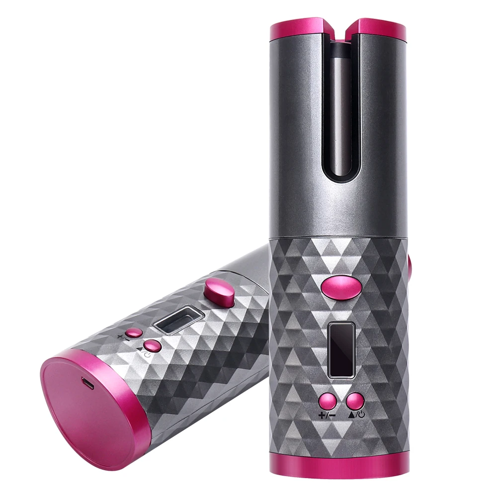 Автоматический беспроводной бигуди для волос портативный USB Перезаряжаемый