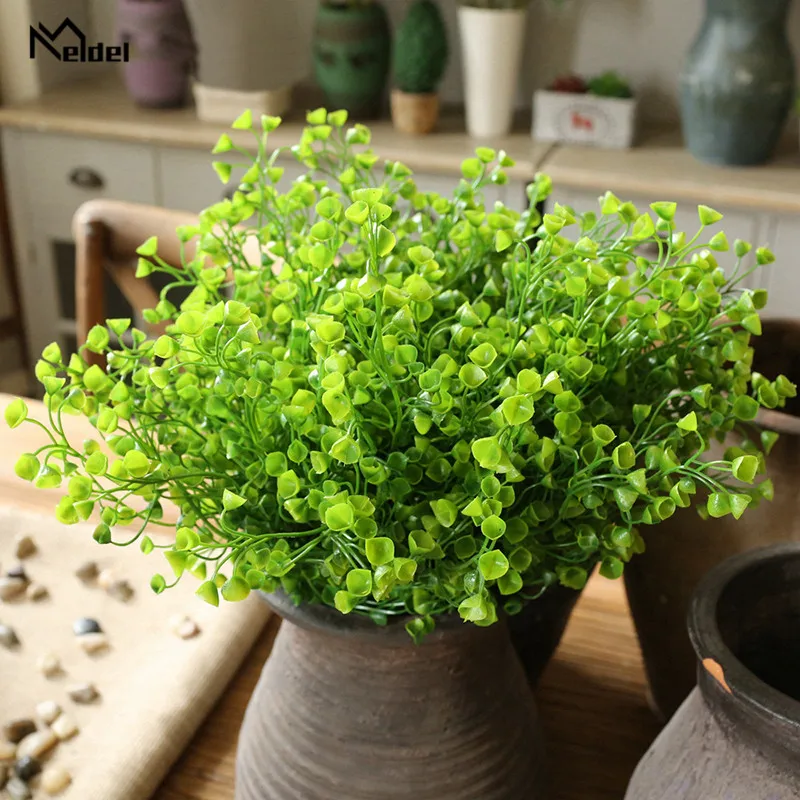 Искусственная трава Meldel 48 см искусственные растения небольшие для рождества