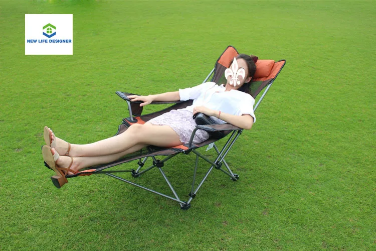 Уличный складывающееся откидное кресло с двойным ворсом спинка кровати рыбалка