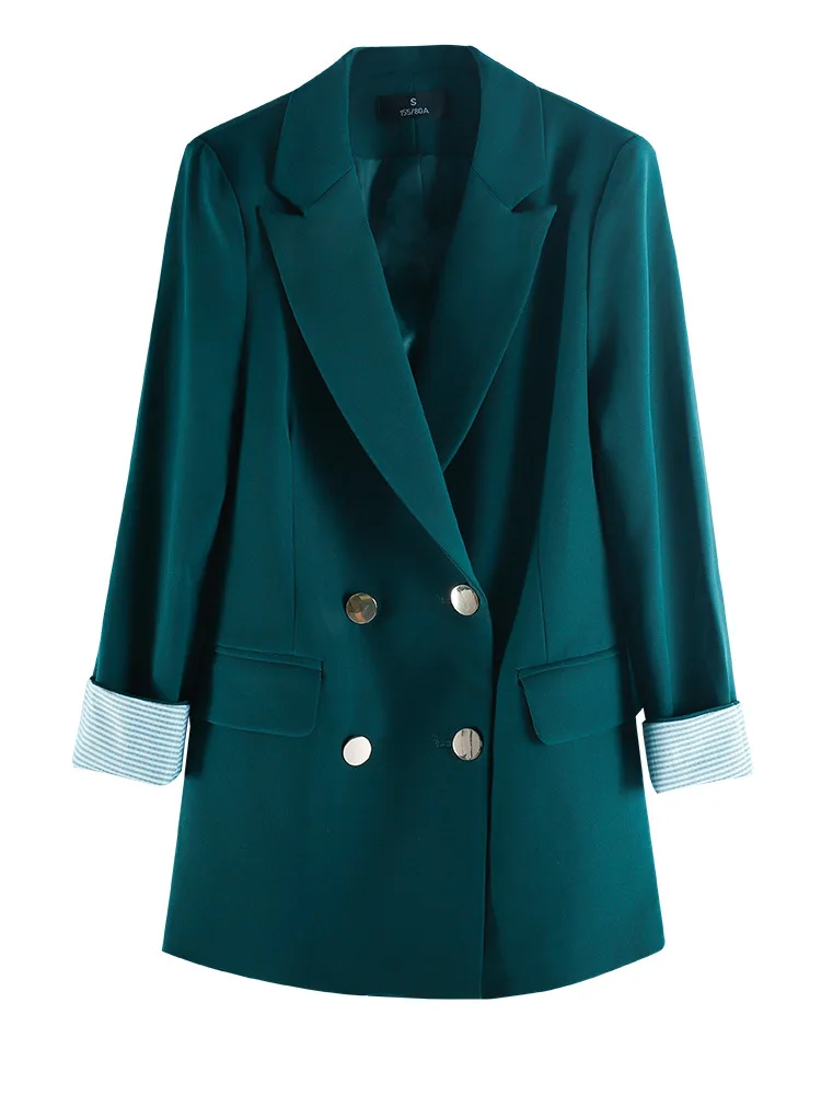 

Small suit jacket Korean version of the British style 2021 spring and autumn new fashion casual women's temperament top