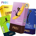 Презервативы MIO с большими частицами для мужчин, спиральная стимуляция, гиалуроновая кислота, дополнительная смазка, стимуляция, ультратонкие секс-игрушки, товары