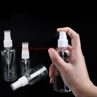 new 3050100 ml clear plastic perfume spray bottle portable empty perfume refillable bottles mist pump perfume atomizer travel