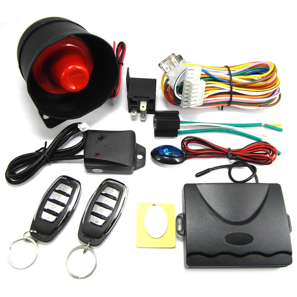 

Shenqi 12V Car Universal Explosion Type Central Lock Alarm E-commerce Universal Car Anti-theft Device