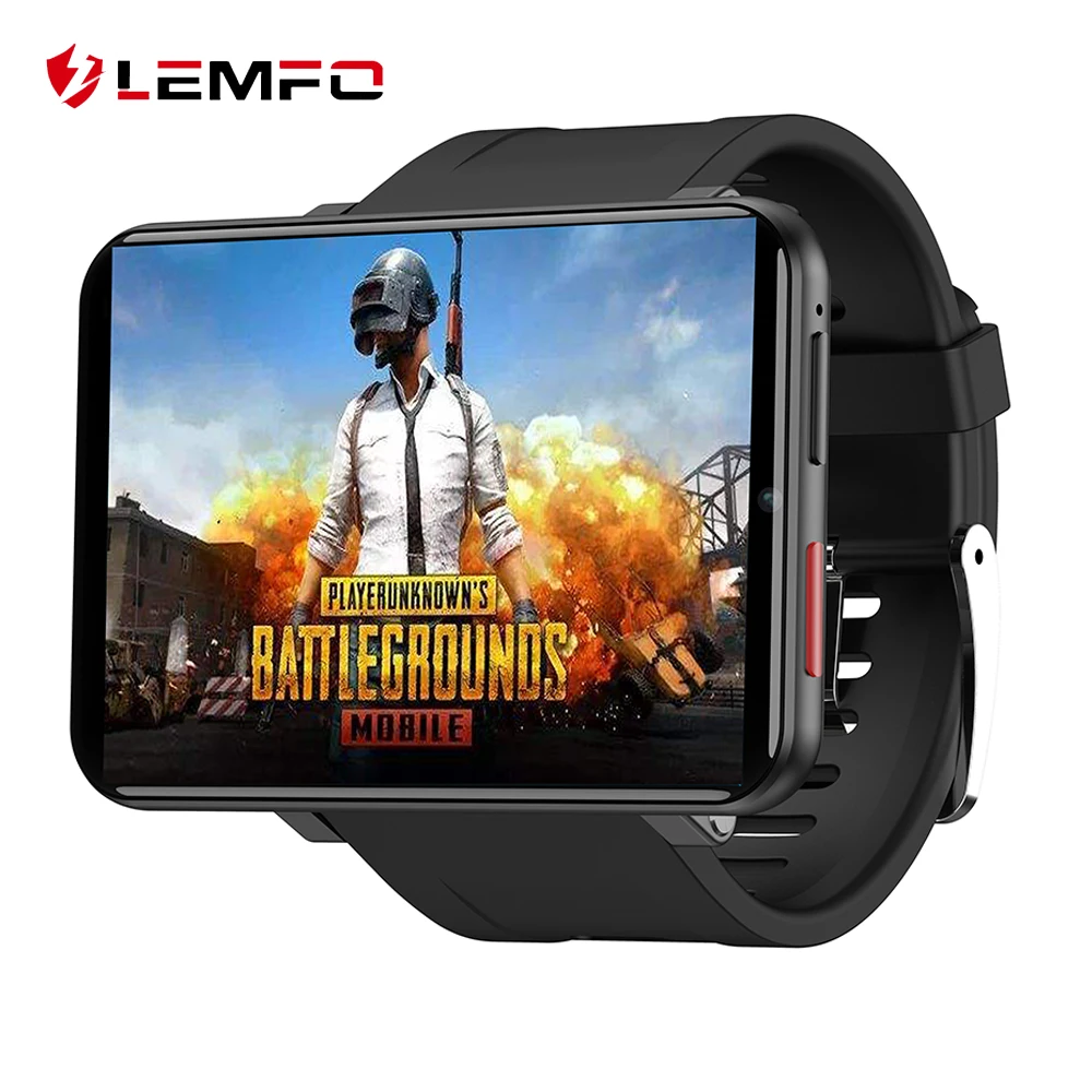 Смарт часы LEMFO LEMT 4G экран 2 86 дюйма Android 3 ГБ 32 камера 5 Мп разрешение 480*640