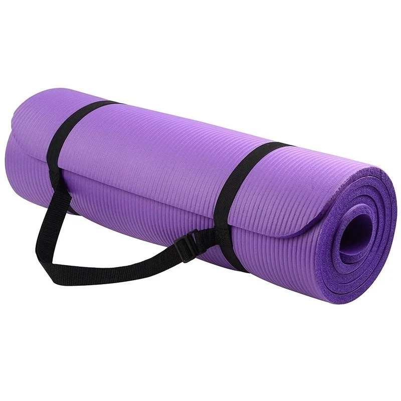 Non slip mat for yoga and Pilates 10mm ultra thick non sports | Спорт и развлечения