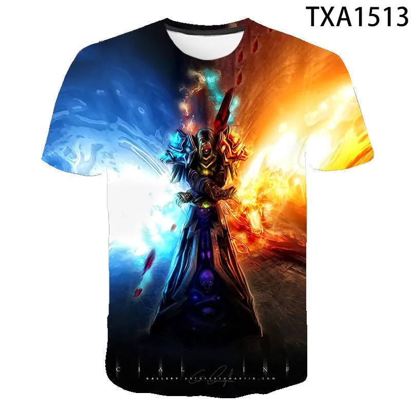 Новинка 2021 летняя 3D футболка для игры Dota 2 модная уличная одежда мальчиков и