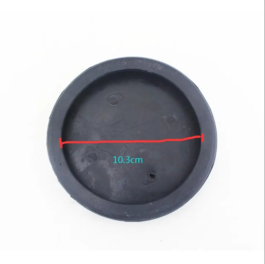 4 шт./лот Универсальные круглые резиновые подкладки 130 мм подъемная Подушка